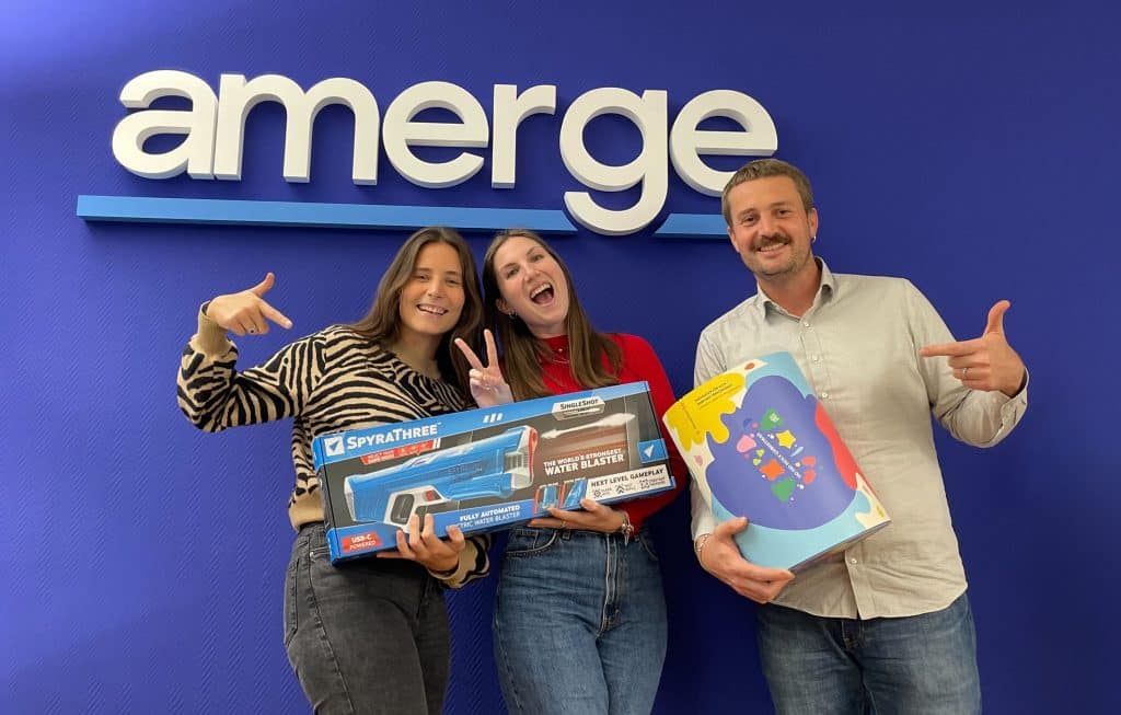 Amerge Team heads to Unboxed Amazon